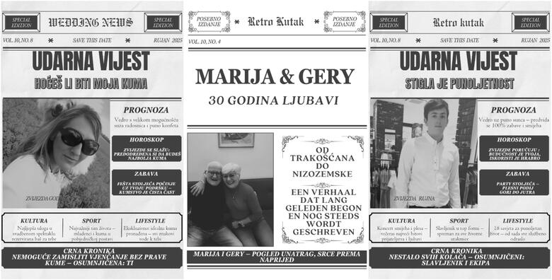 Retro kutak photo booth, obrt za usluge